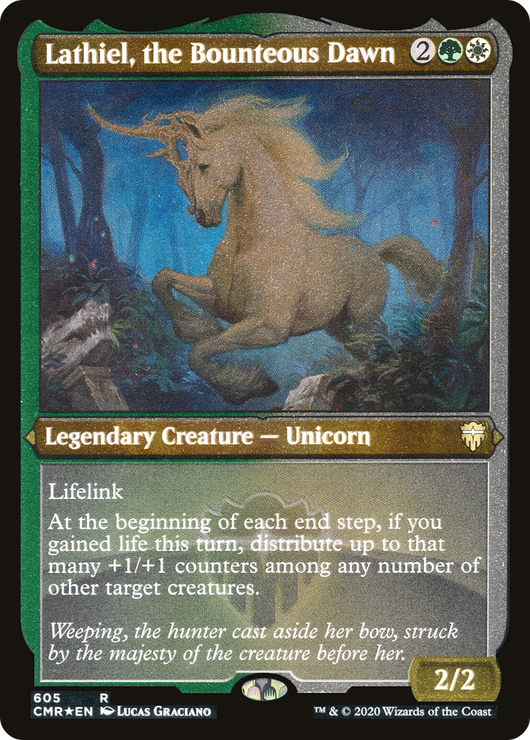 Lathiel, the Bounteous Dawn - Foil Etched