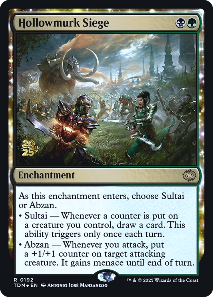 Hollowmurk Siege (0192) (Prerelease) (PTDM) - Foil