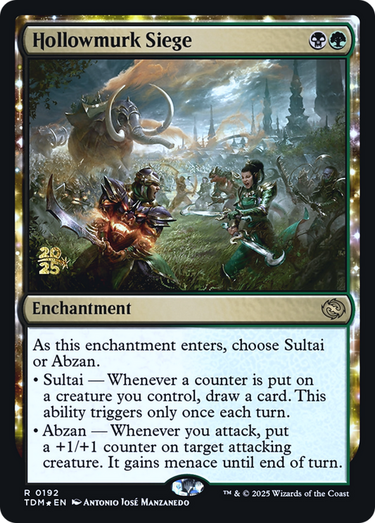 Hollowmurk Siege (0192) (Prerelease) (PTDM) - Foil