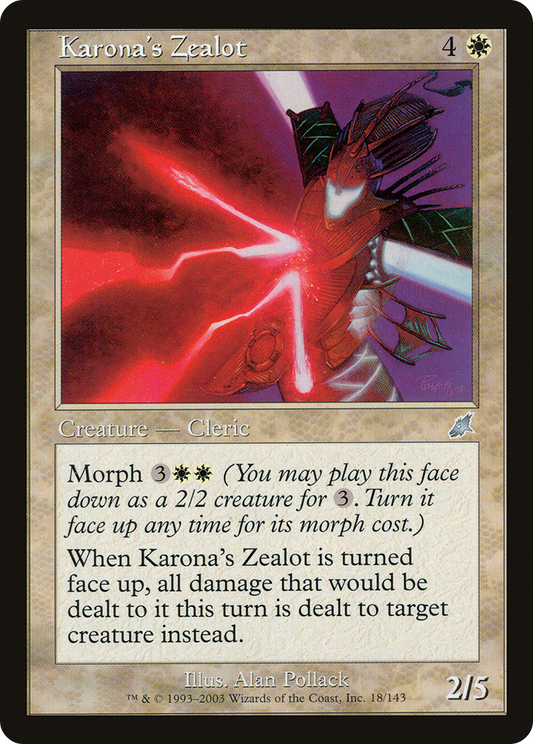 Karona's Zealot - Foil