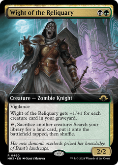 Wight of the Reliquary (0460) (Extended Art) - Foil