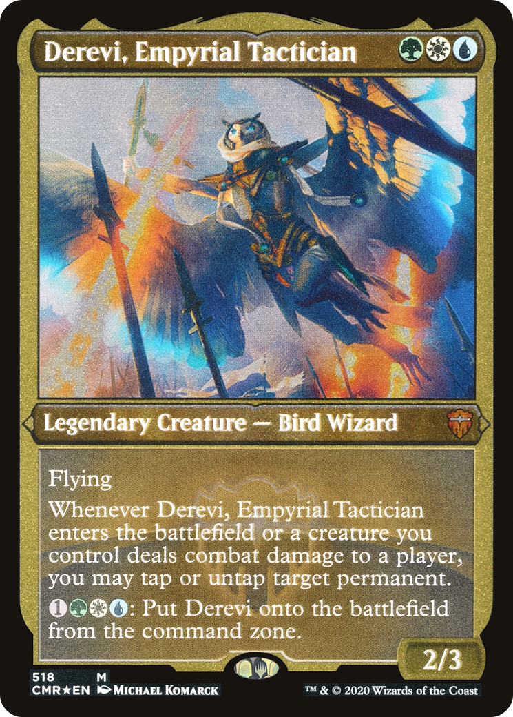 Derevi, Empyrial Tactician - Foil Etched