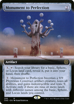 Monument to Perfection (396) (Extended Art) - Foil