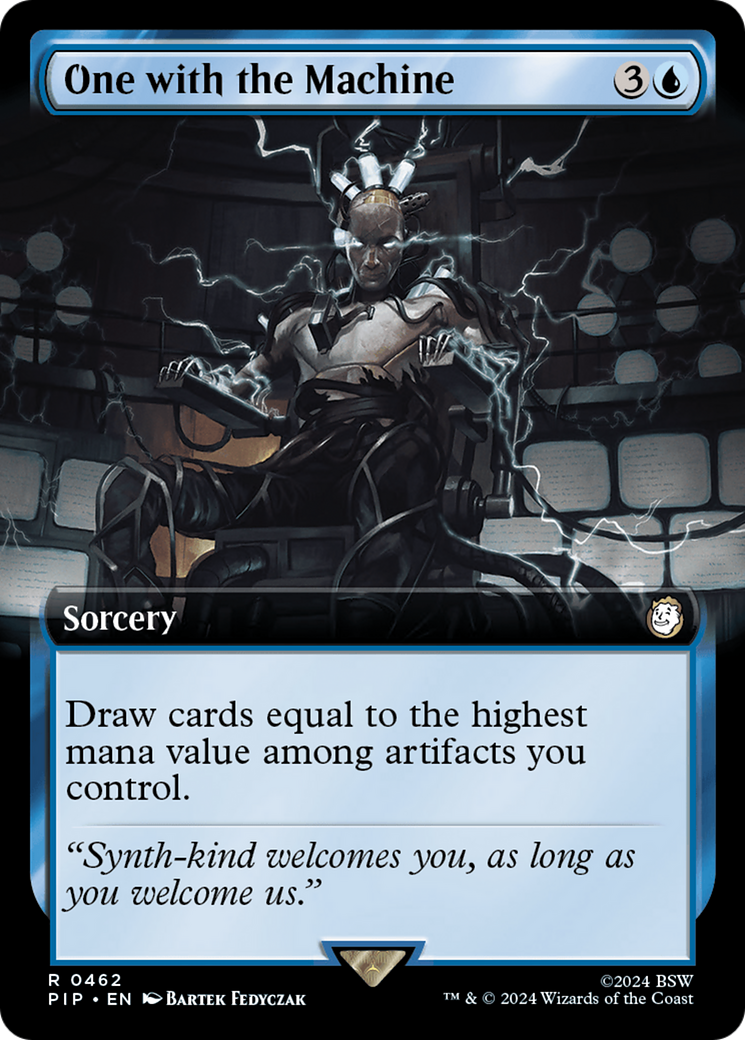 One with the Machine (0462) (Extended Art) - Foil
