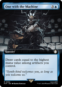 One with the Machine (0462) (Extended Art) - Foil