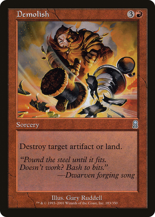 Demolish - Foil
