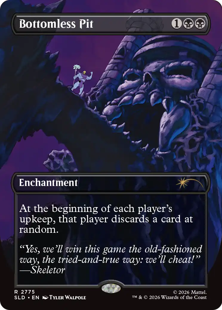 Bottomless Pit (2775) (Borderless) (SLD) - Foil