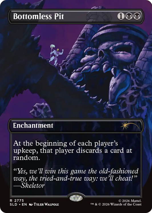 Bottomless Pit (2775) (Borderless) (SLD) - Foil