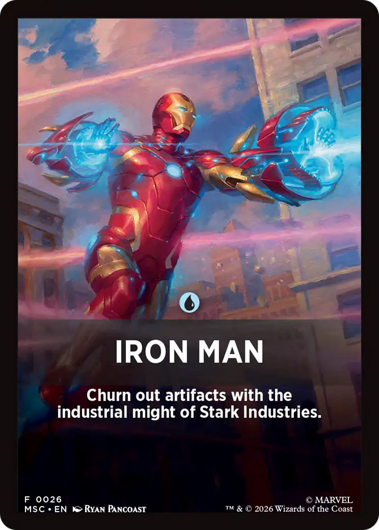 Iron Man (0026) (Theme Card) (FMSC)