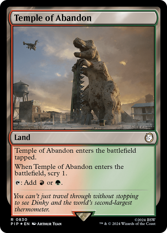 Temple of Abandon (0830) - Surge Foil