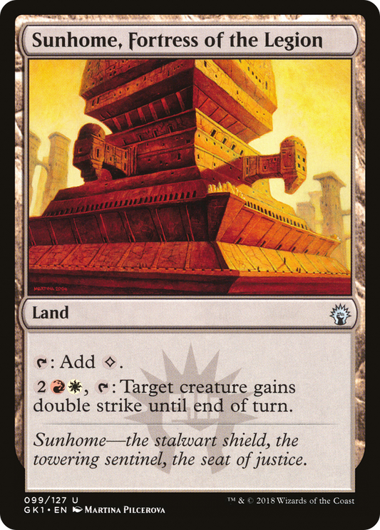 Sunhome, Fortress of the Legion (GK)