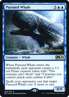 Pursued Whale (060) (Prerelease) - Foil
