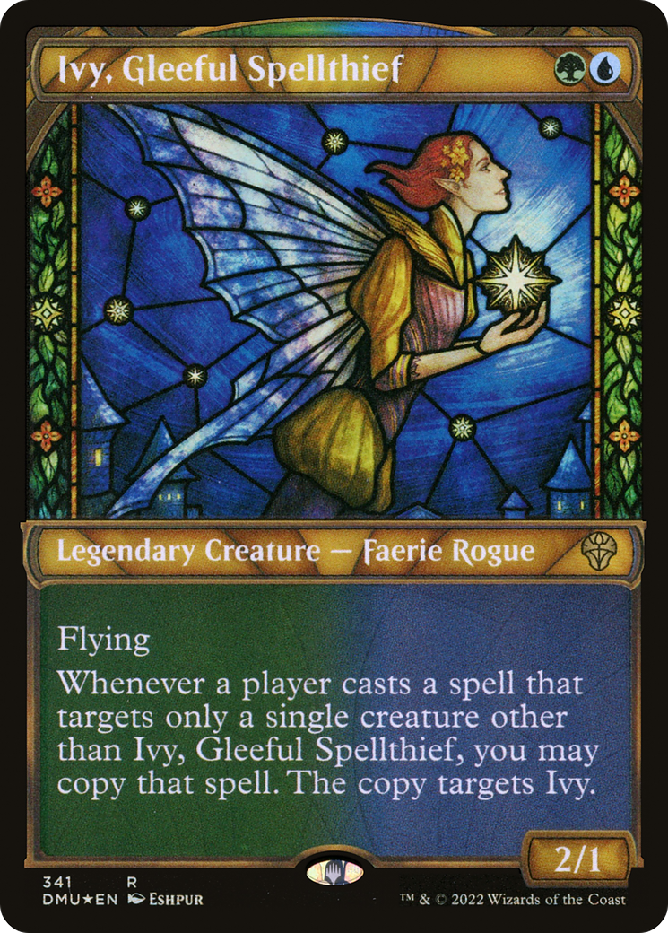 Ivy, Gleeful Spellthief (341) (Showcase) - Textured Foil