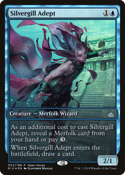 Silvergill Adept (053) (Open House) - Foil