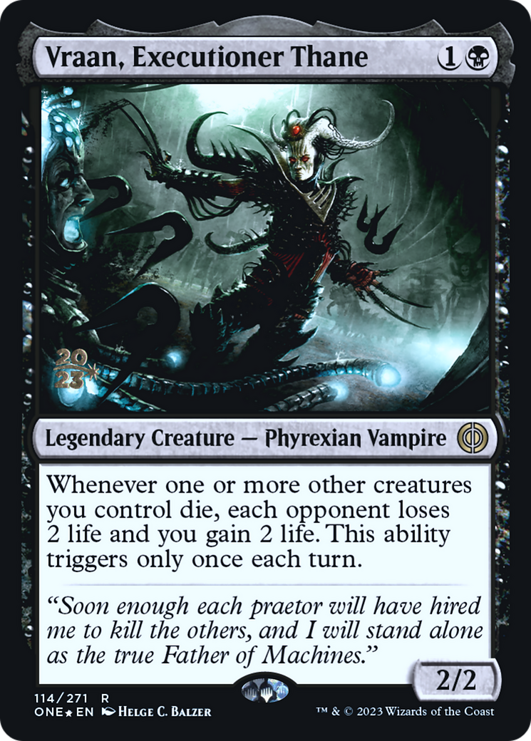Vraan, Executioner Thane (114) (Prerelease) - Foil