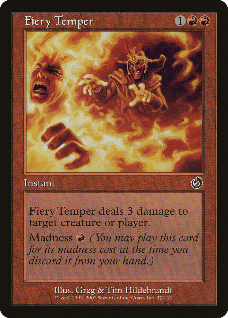 Fiery Temper - Foil
