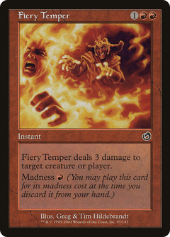 Fiery Temper - Foil