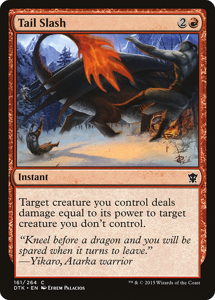 Tail Slash - Foil