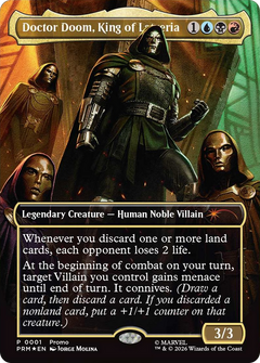 Doctor Doom, King of Latveria (0001) (Extended Art) (Promo) (PMEI) - Foil