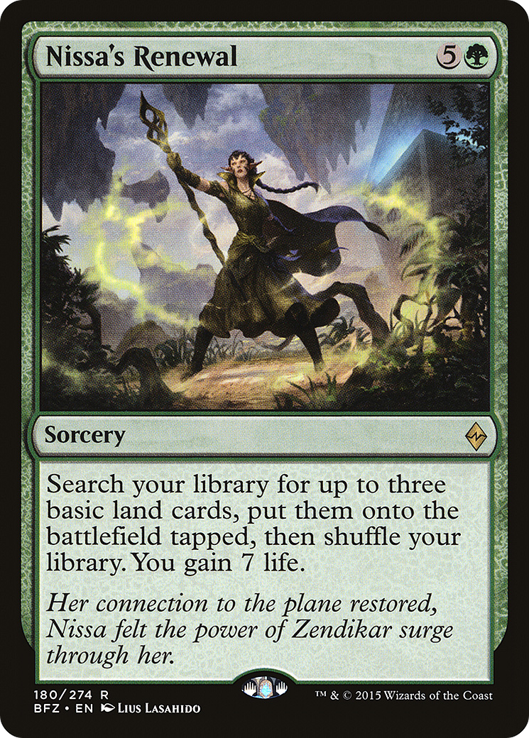 Nissa's Renewal - Foil