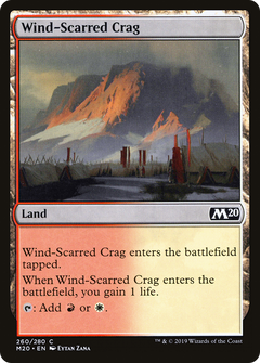 Wind-Scarred Crag - Foil