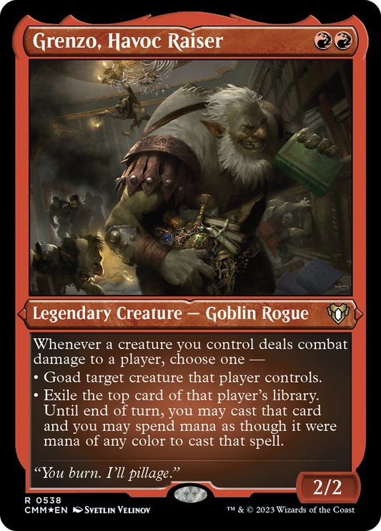 Grenzo, Havoc Raiser (0538) - Foil Etched