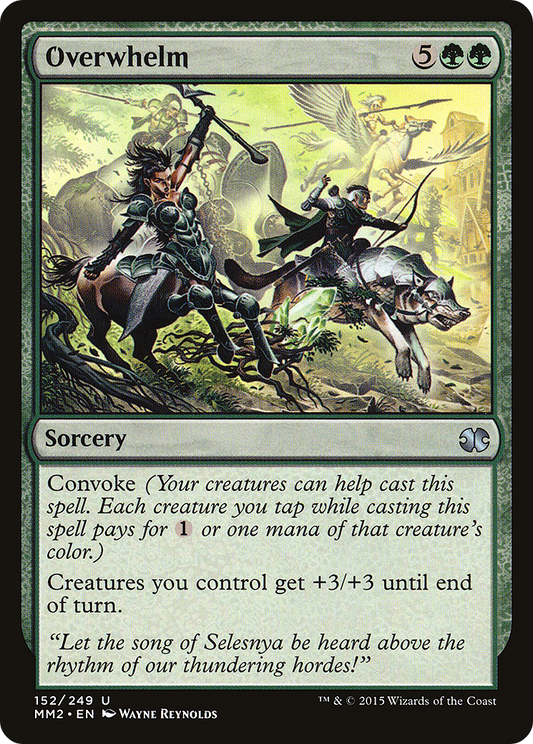 Overwhelm - Foil