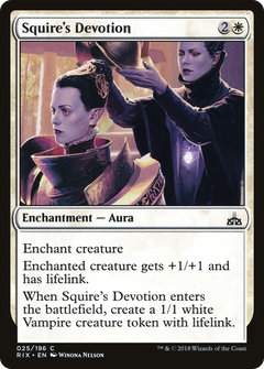 Squire's Devotion - Foil