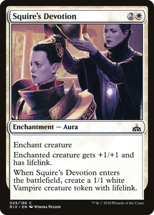Squire's Devotion - Foil
