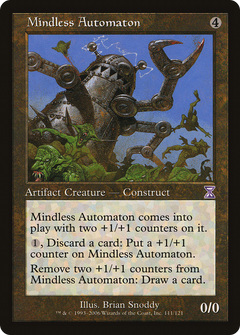Mindless Automaton - Foil
