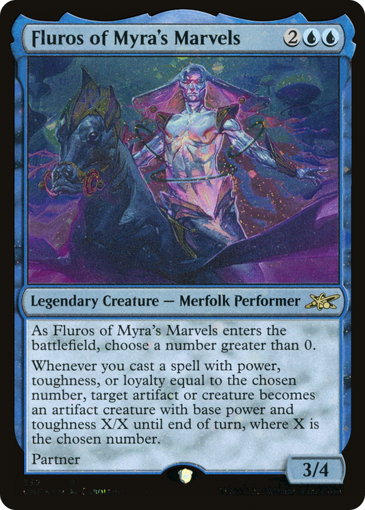 Fluros of Myra's Marvels (332) - Galaxy Foil