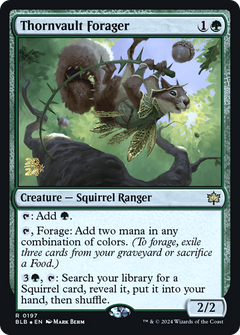 Thornvault Forager (0197) (Prerelease) - Foil