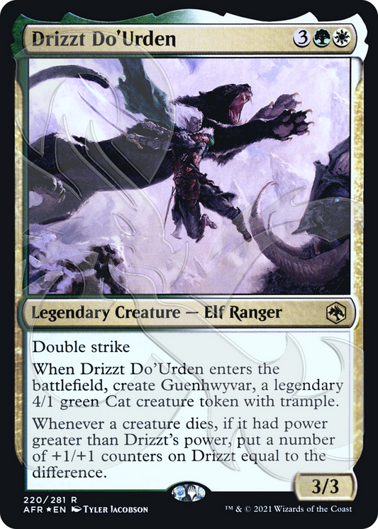 Drizzt Do'Urden (220) (Ampersand) - Foil