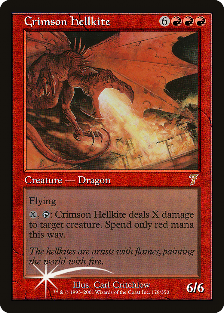Crimson Hellkite - Foil
