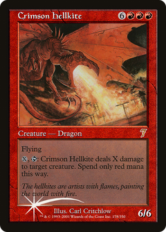 Crimson Hellkite - Foil