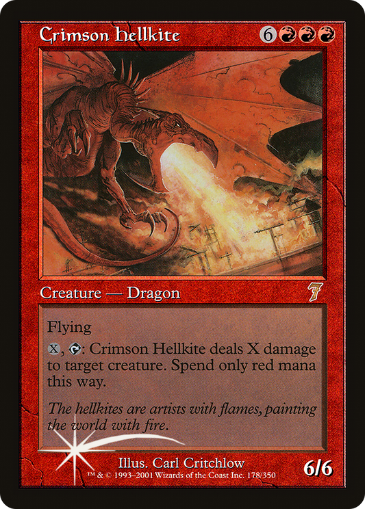 Crimson Hellkite - Foil