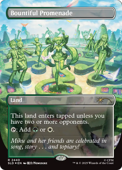 Bountiful Promenade (2440) (Borderless) (SLD) - Foil