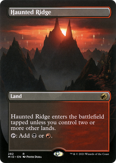 Haunted Ridge (282) (Borderless) - Foil