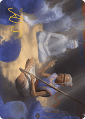 Ancestral Reminiscence (09/81) Art Card (ALCI) - Gold-Stamped Signature