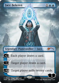Jace Beleren (0001) (Borderless) (Magic Spotlight) (PSPL)