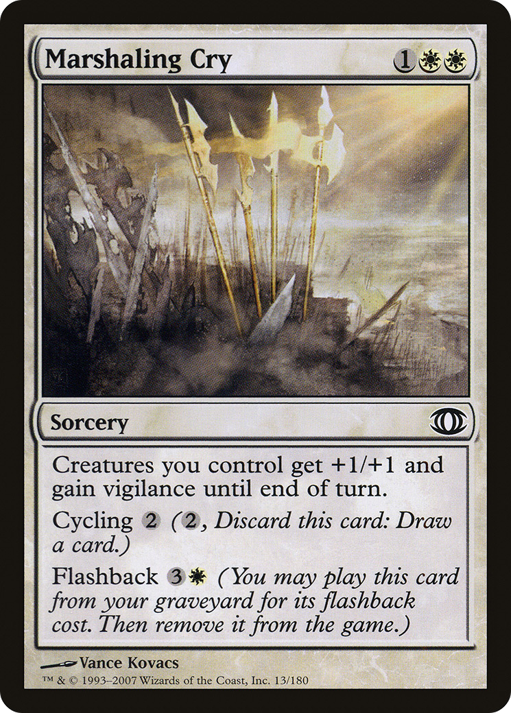 Marshaling Cry - Foil