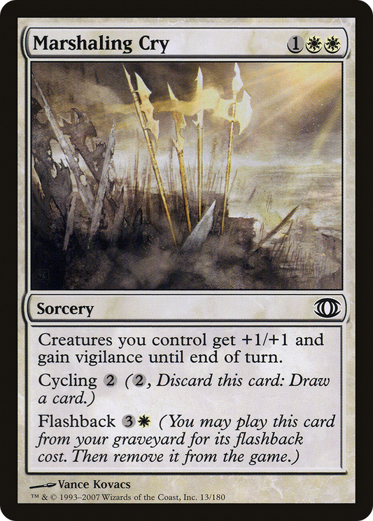 Marshaling Cry - Foil