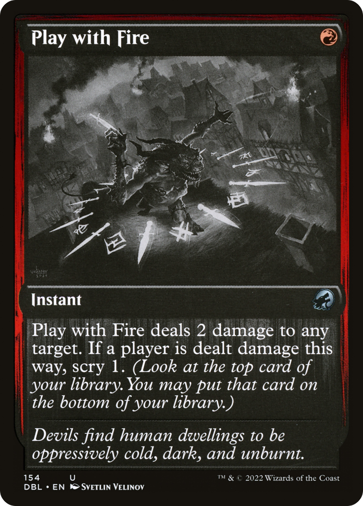 Play with Fire - Foil