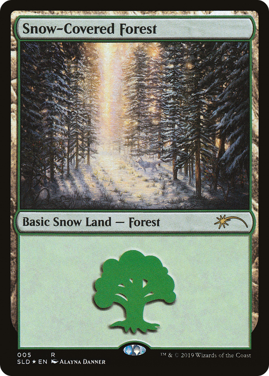 Snow-Covered Forest (005) - Foil