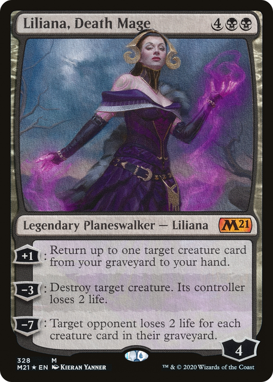 Liliana, Death Mage - Foil