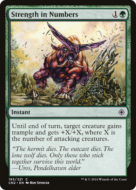 Strength in Numbers - Foil