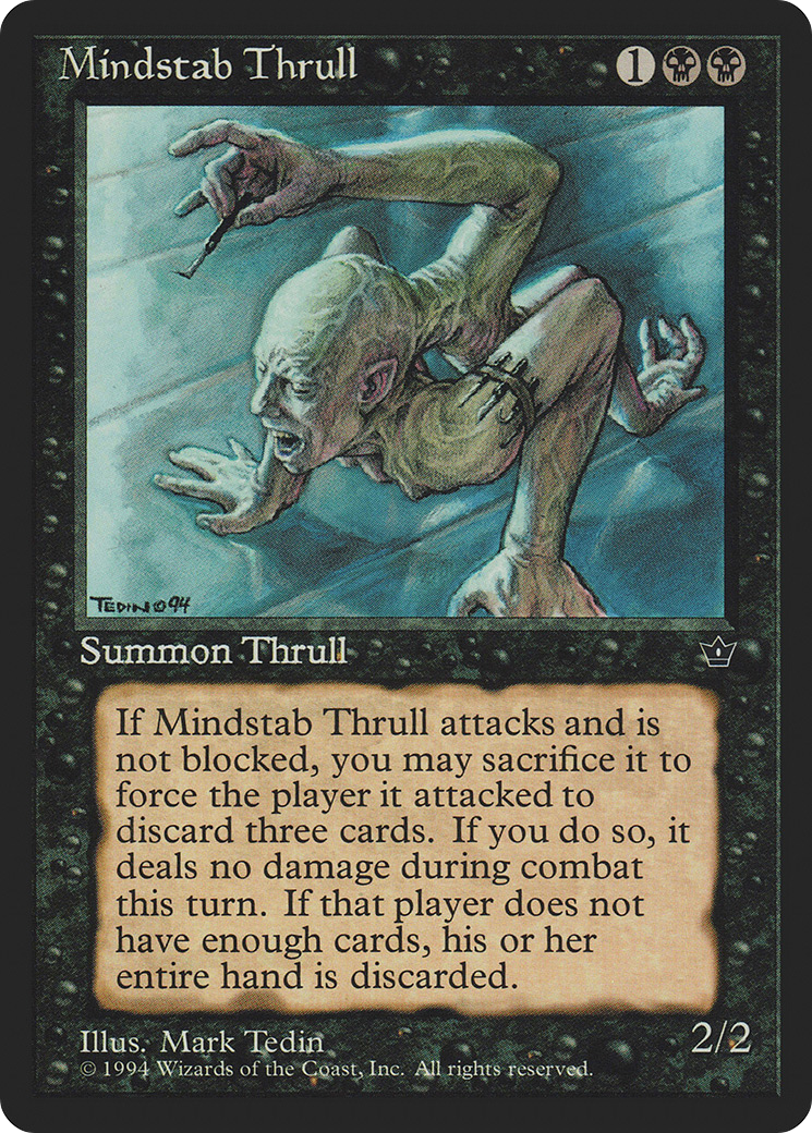 Mindstab Thrull (Illus. Mark Tedin)