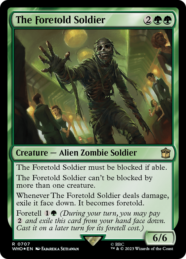 The Foretold Soldier (0707) - Surge Foil