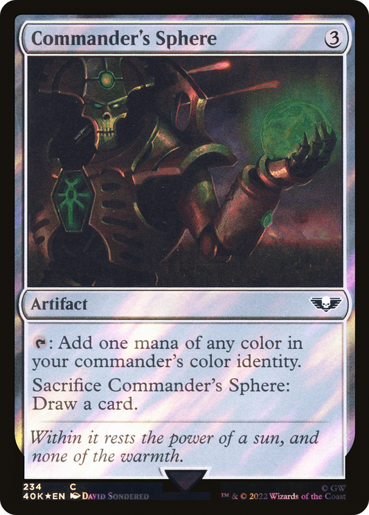 Commander's Sphere (234) - Surge Foil