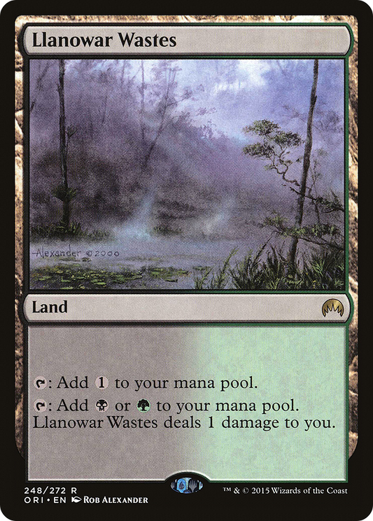 Llanowar Wastes - Foil